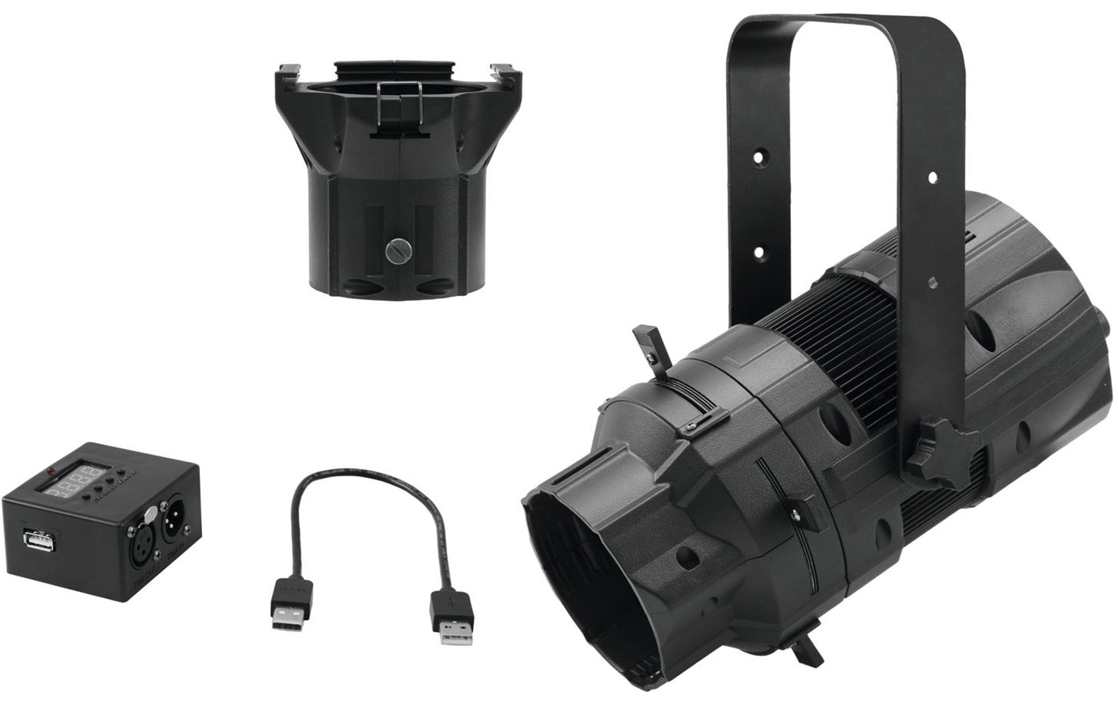 Eurolite Set LED PFE-50 + Linsentubus 36° + DMX-Interface Eurolite Set LED PFE-50 + Linsentubus 36° + DMX-Interface von Eurolite