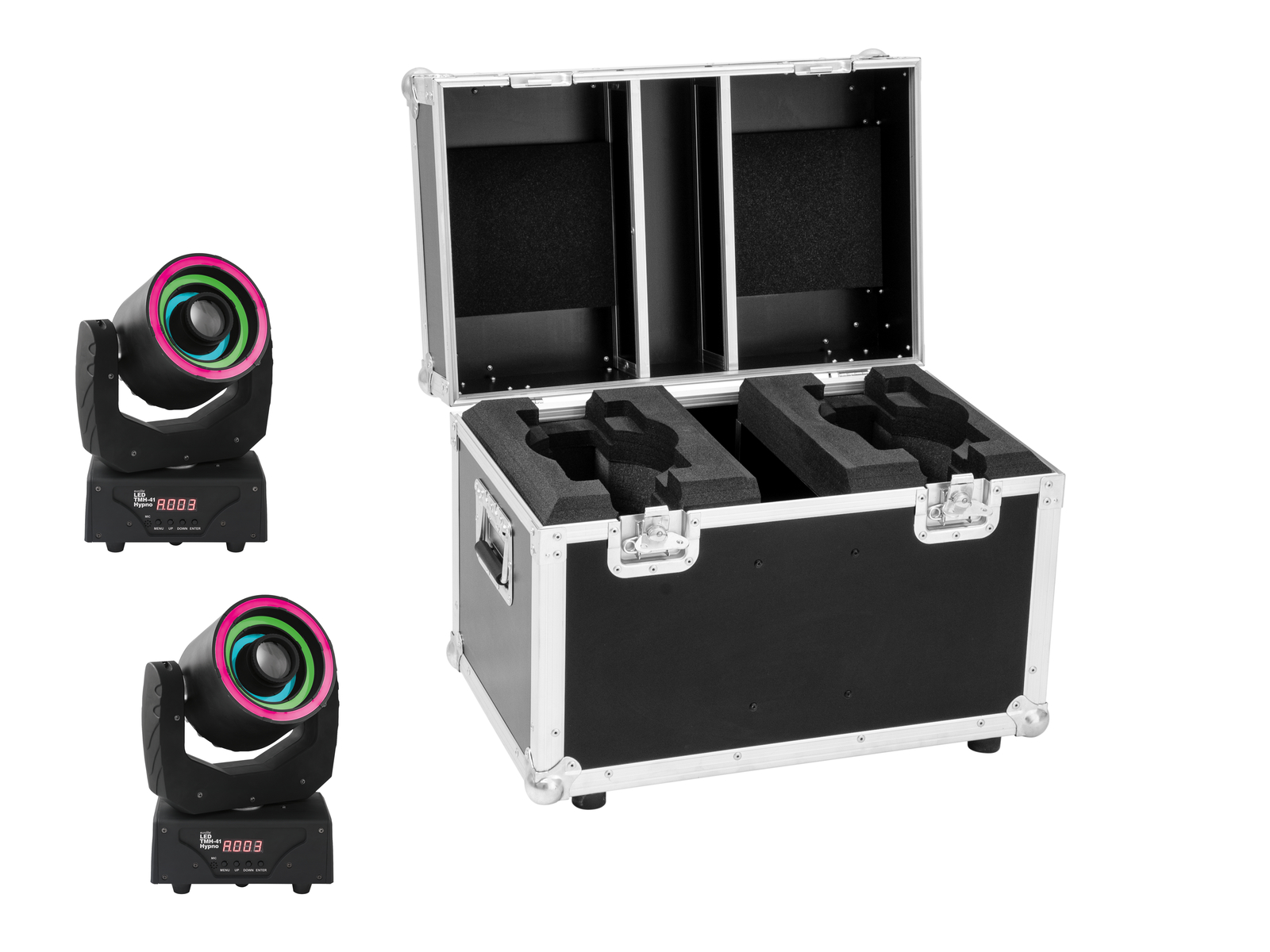 Eurolite Set LED TMH-41 Hypno Moving-Head Spot + Case Eurolite Set LED TMH-41 Hypno Moving-Head Spot + Case von Eurolite