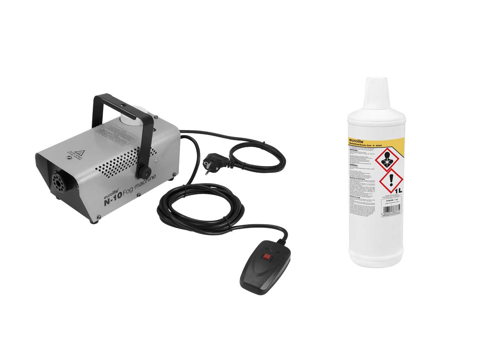 Eurolite Set N-10 silber + B Basic Nebelfluid 1l Eurolite Set N-10 silber + B Basic Nebelfluid 1l von Eurolite