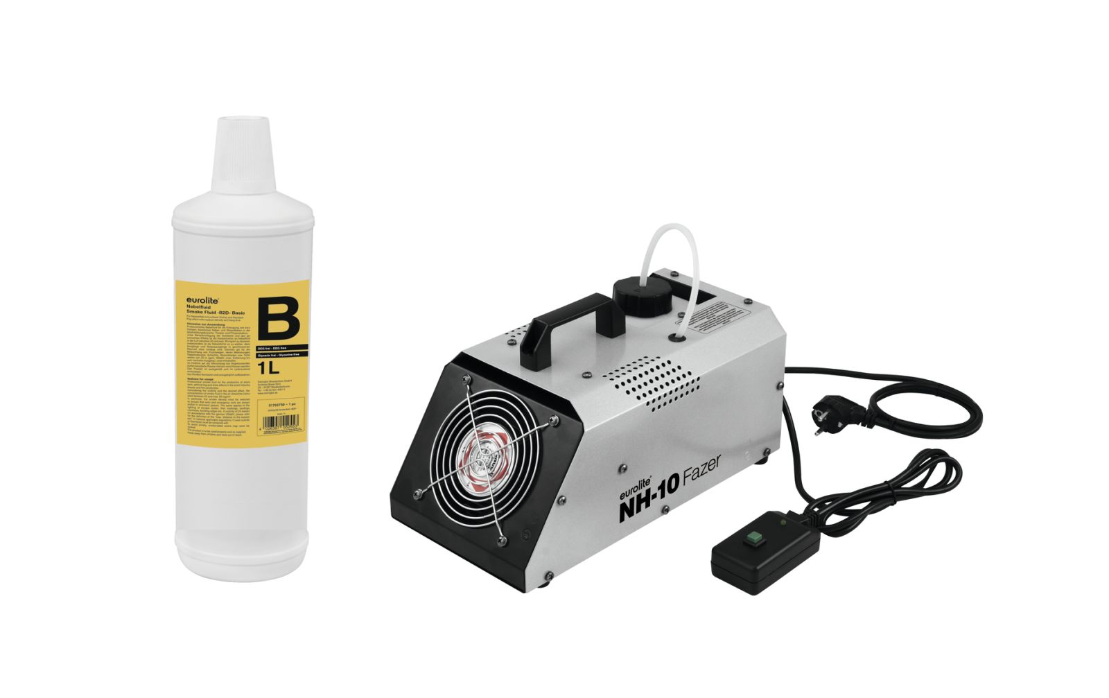 Eurolite Set NH-10 + Smoke Fluid -B2D- 1l Eurolite Set NH-10 + Smoke Fluid -B2D- 1l von Eurolite