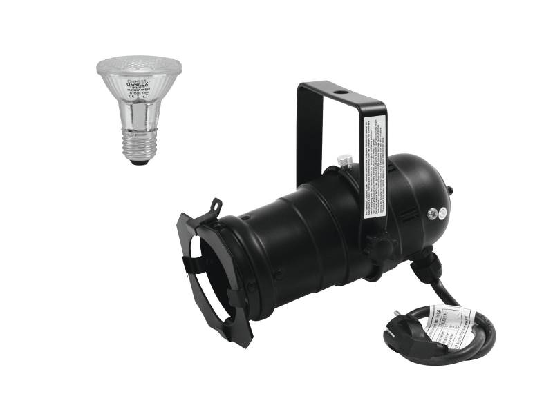 Eurolite Set PAR-20 Spot sw + PAR-20 230V SMD 6W E-27 LED 6500K von Eurolite