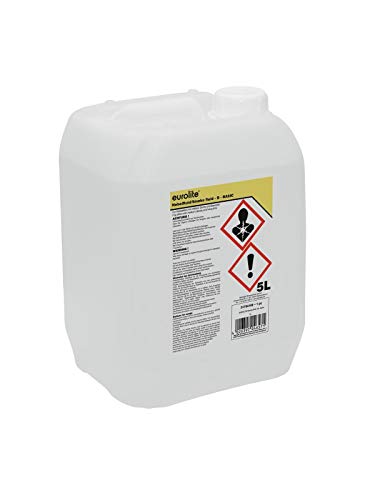 Eurolite Smoke Fluid -B- Basic 5 Liter | Nebelfluid für Nebelmaschinen | Mittlere Dichte und Standzeit | Made in Germany | Geruchsneutral auf Wasserbasis | Biologisch abbaubar von Eurolite