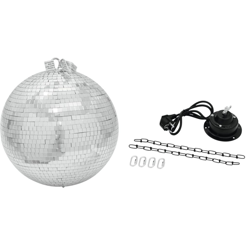 Eurolite Spiegelkugel 40cm, mit Motor MD-1515 Eurolite Spiegelkugel 40cm, mit Motor MD-1515 von Eurolite