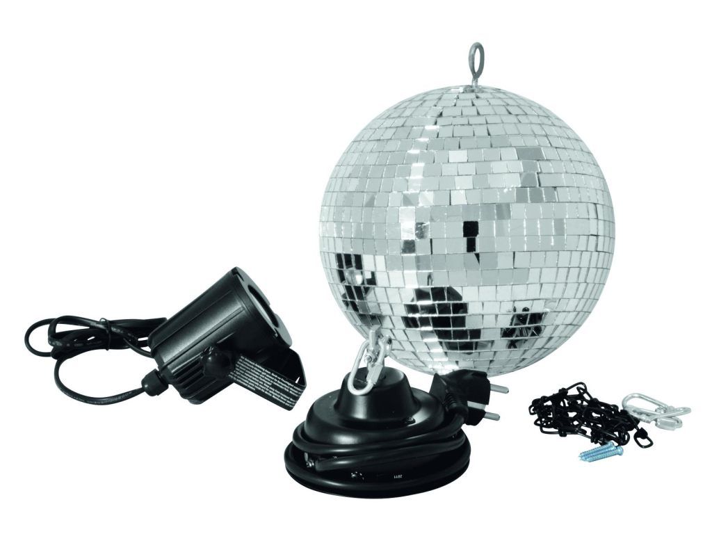 Eurolite Spiegelkugelset 20cm mit LED Spot Eurolite Spiegelkugelset 20cm mit LED Spot von Eurolite