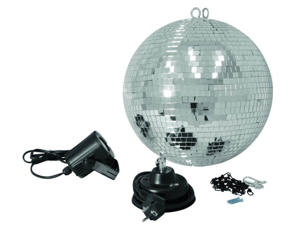 Eurolite Spiegelkugelset 30cm mit LED-Spot Eurolite Spiegelkugelset 30cm mit LED-Spot von Eurolite