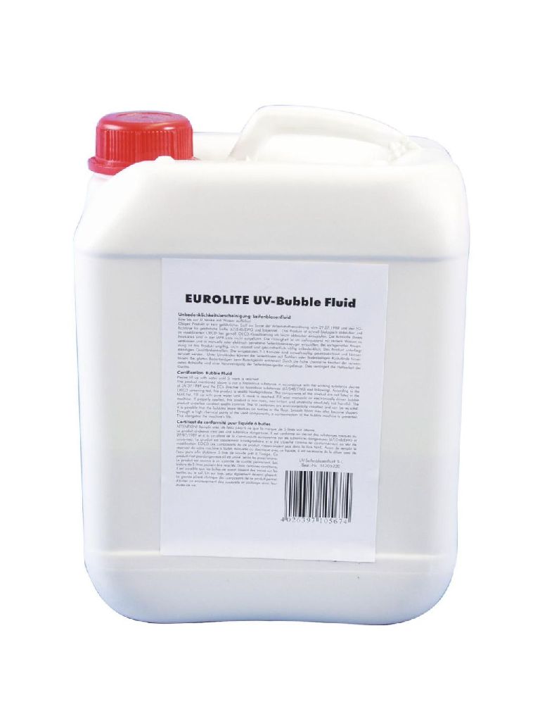 Eurolite UV-Seifenblasenfluid gelb 5l von Eurolite