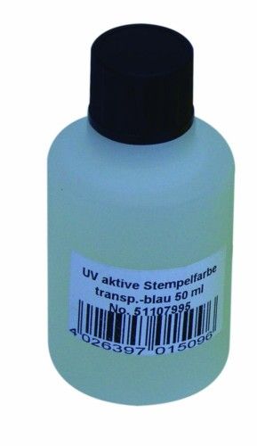 Eurolite UV-aktive Stempelfarbe, transp.blau, 50ml von Eurolite