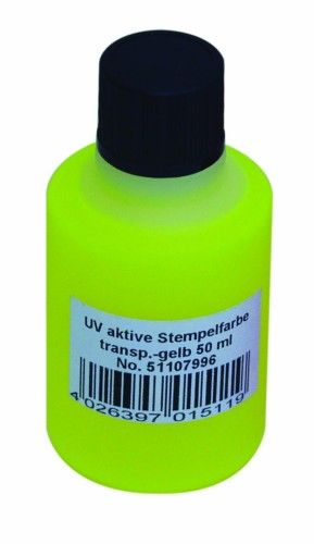 Eurolite UV-aktive Stempelfarbe, transp.gelb, 50ml von Eurolite