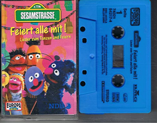 Sesamstrasse-Feiert Alle mit [Musikkassette] von Europa (Sony Music)