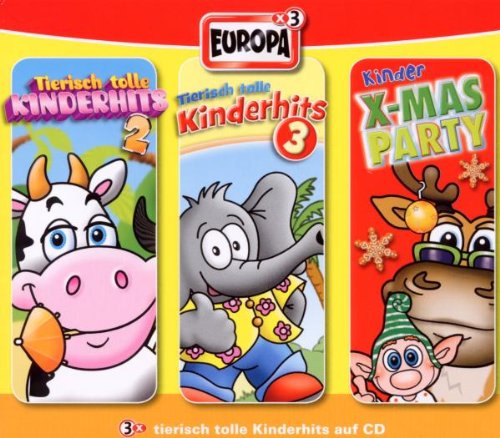 Tierisch Tolle Kinderhits/3er CD-Box von Europa (Sony Music)