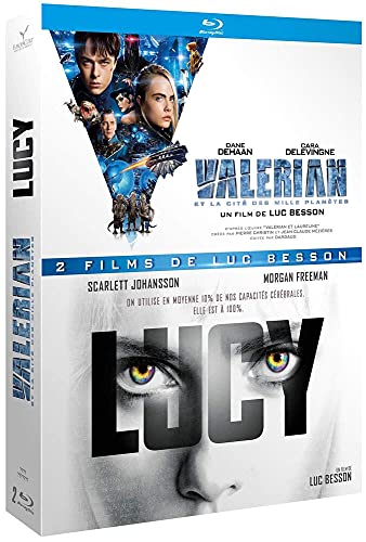 Coffret luc besson 2 films : valérian et la cité des mille planètes ; lucy [Blu-ray] [FR Import] von Europa