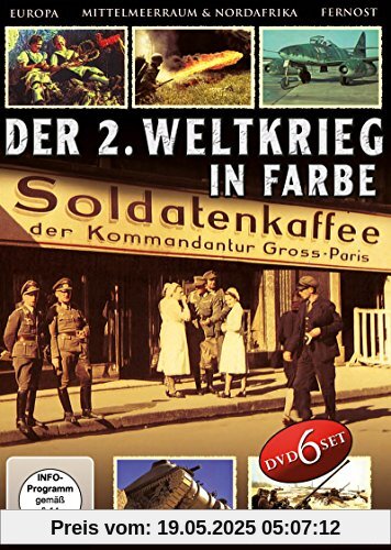Der 2. Weltkrieg in Farbe ( 6 DVD BOX ) von EUROPA