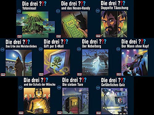 Die Drei Fragezeichen 3 ??? Hörspiel CD 100 - 109 12x CDs 100er 101 102 103 104 105 106 107 108 Europa [Audio-CD] von Europa