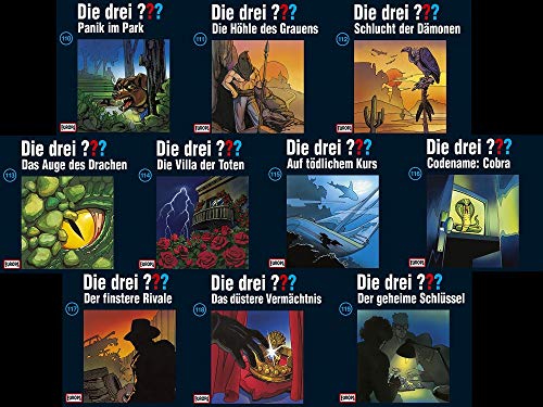 Die Drei Fragezeichen 3 ??? Hörspiel CD 110 - 119 10x CDs 110er 110 111 112 113 114 115 116 117 118 119 Europa [Audio-CD] von Europa