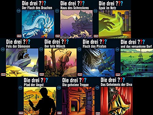 Die Drei Fragezeichen 3 ??? Hörspiel CD 130 - 139 10 x CDs 130er 130 131 132 133 134 135 136 137 138 139 Europa [Audio-CD] von Europa