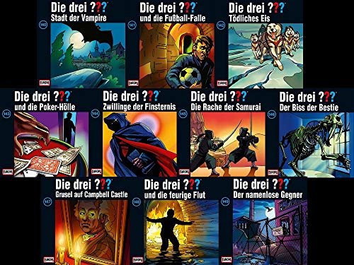 Die Drei Fragezeichen 3 ??? Hörspiel CD 140 - 149 10 x CDs 140er 140 141 142 143 144 145 146 147 148 149 Europa [Audio-CD] von Europa