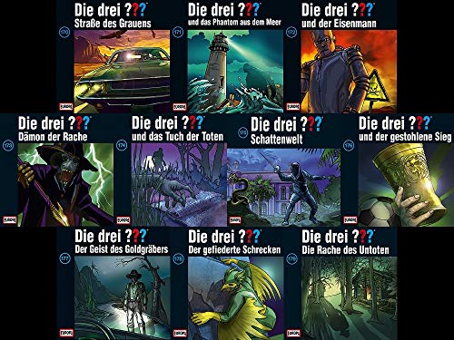 Die Drei Fragezeichen 3 ??? Hörspiel CD 170 - 179 12 x CDs 170er 170 171 172 173 174 175 176 177 178 179 Europa [Audio-CD] von Europa