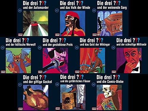 Die Drei Fragezeichen 3 ??? Hörspiel CD 40 - 49 10 x CDs 40er 40 41 42 43 44 45 46 47 48 49 Europa [Audio-CD] von Europa