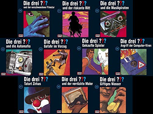 Die Drei Fragezeichen 3 ??? Hörspiel CD 50 - 59 10 x CDs 50er 50 51 52 53 54 55 56 57 58 59 Europa [Audio-CD] von Europa