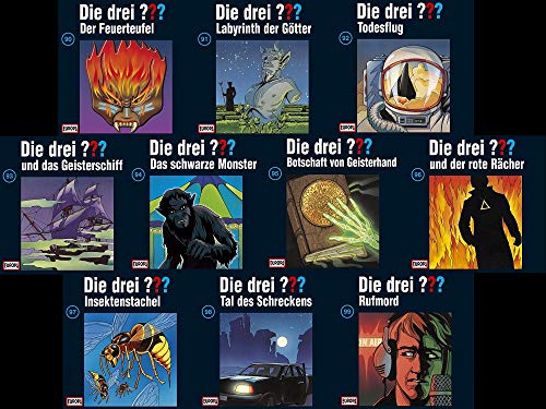 Die Drei Fragezeichen 3 ??? Hörspiel CD 90 - 99 10 x CDs 90er 90 91 92 93 94 95 96 97 98 99 Europa [Audio-CD] von Europa