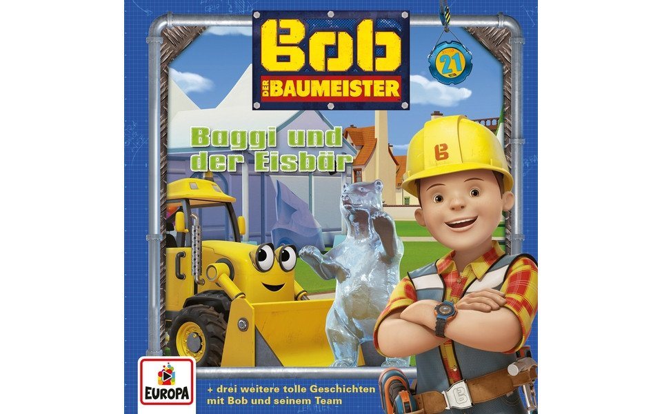 Europa Hörspiel-CD Bob der Baumeister 21 - Baggi und der Eisbär von Europa