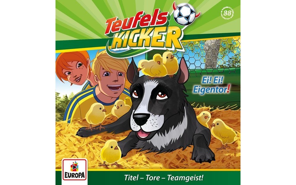 Europa Hörspiel-CD Die Teufelskicker 088 - Ei! Ei! Eigentor! von Europa