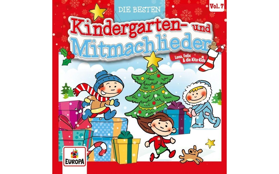 Europa Hörspiel-CD Die besten Kindergarten- und Mitmachlieder, Vol. 7: Weihnach von Europa
