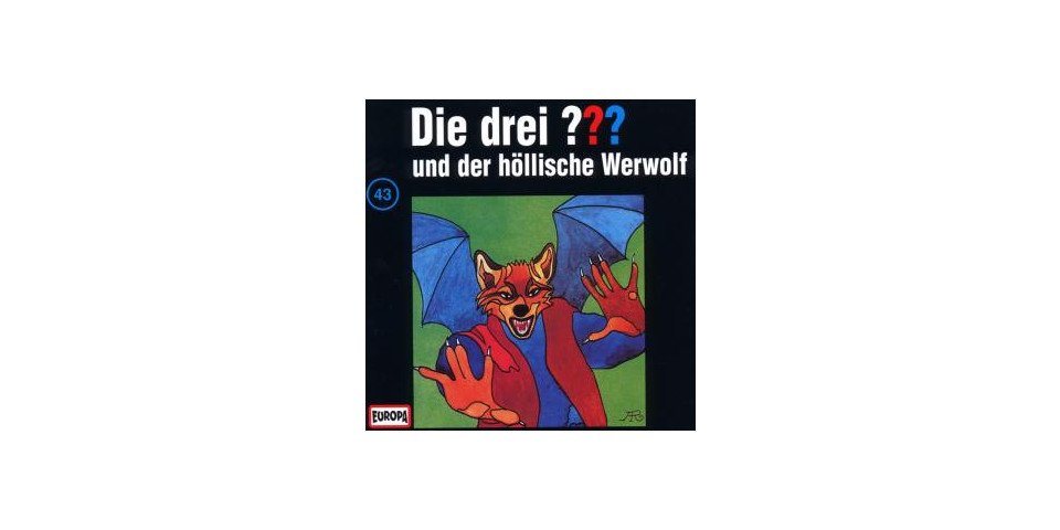 Europa Hörspiel-CD Die drei ??? 043 - und der höllische Werwolf von Europa