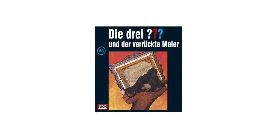 Europa Hörspiel-CD Die drei ??? 058 - und der verrückte Maler von Europa