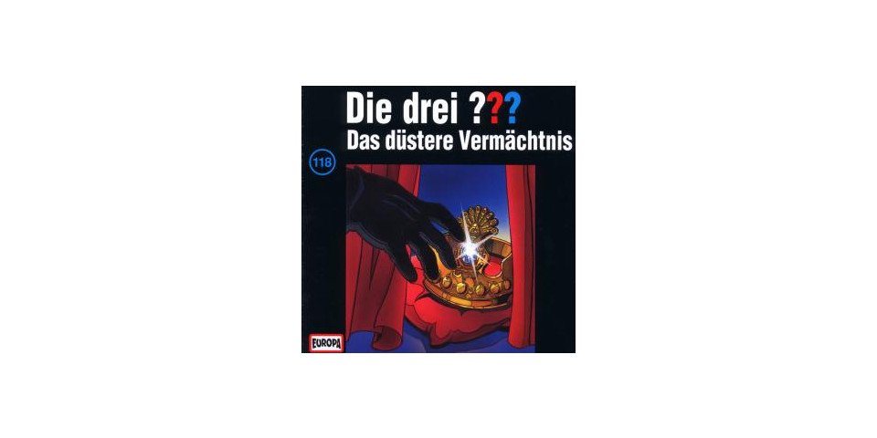 Europa Hörspiel-CD Die drei ??? 118 - Das düstere Vermächtnis Europa Hörspiel-CD Die drei ??? 118 - Das düstere Vermächtnis von Europa