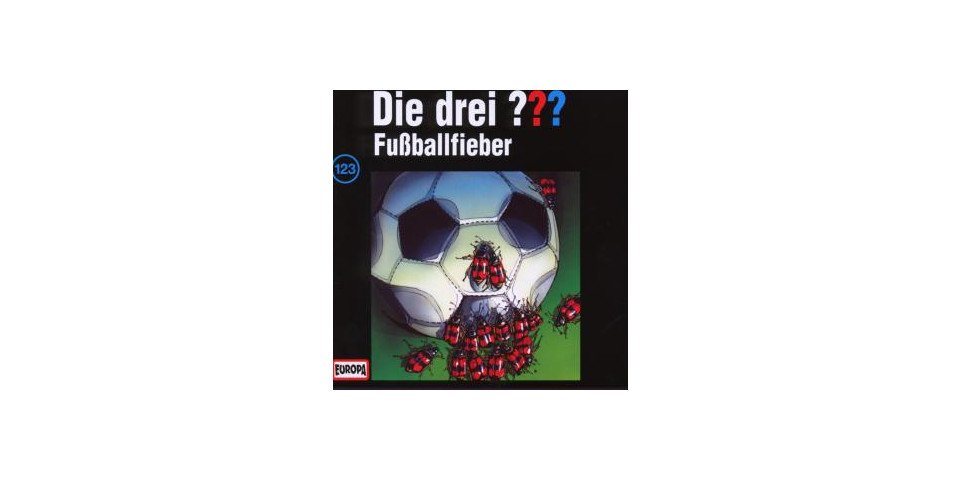 Europa Hörspiel-CD Die drei ??? 123 - Fußballfieber von Europa