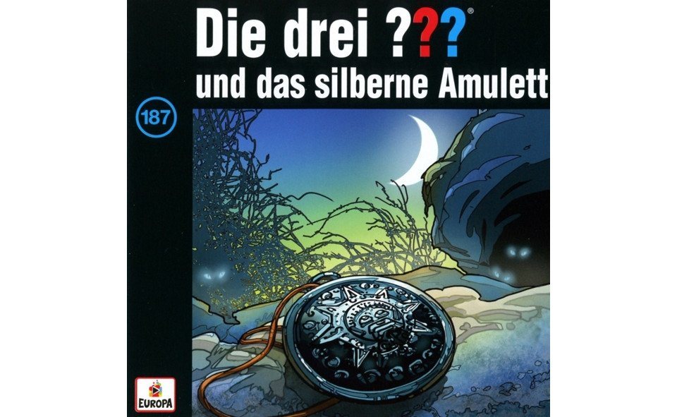 Europa Hörspiel-CD Die drei ??? 187 - und das silberne Amulett von Europa