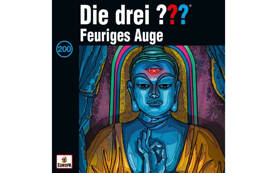 Europa Hörspiel-CD Die drei ??? 200 - Feuriges Auge (Jewelcase) von Europa