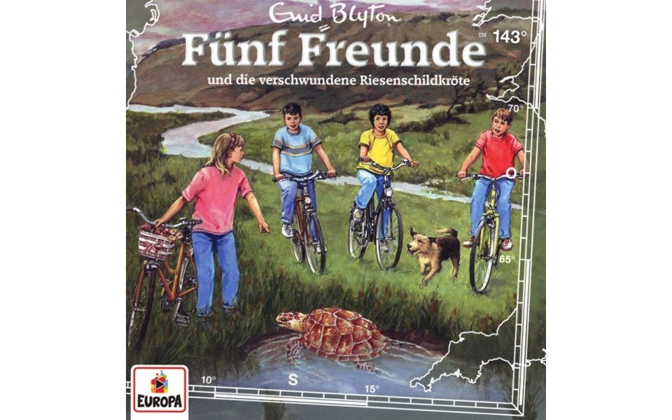 Europa Hörspiel-CD Fünf Freunde 143 - und die verschwundene Riesenschildkröte von Europa