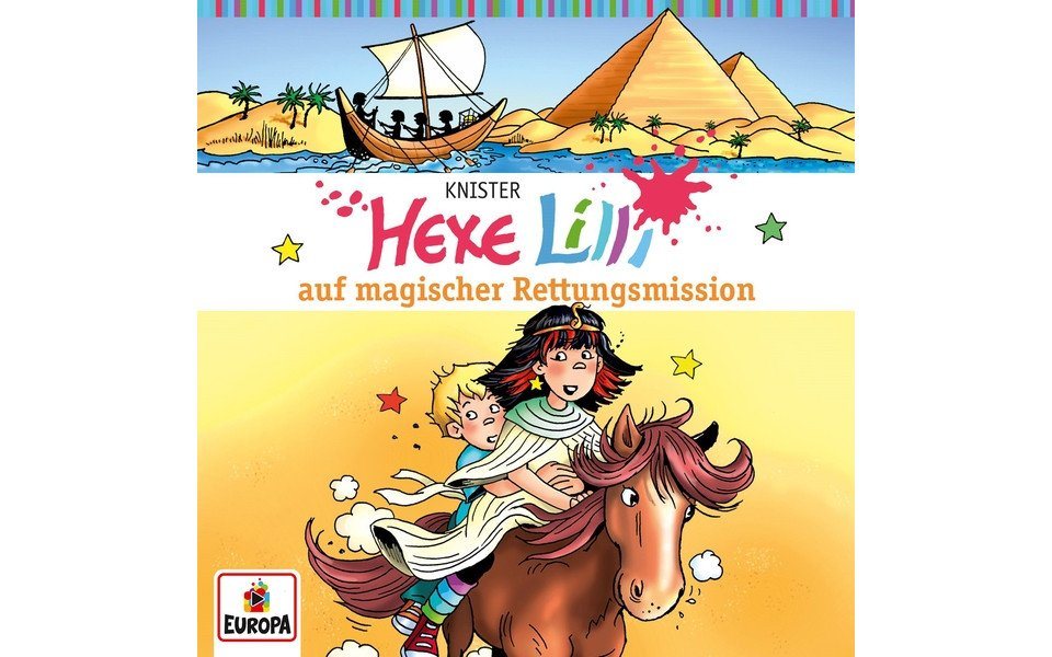 Europa Hörspiel-CD Hexe Lilli auf magischer Rettungsmission von Europa