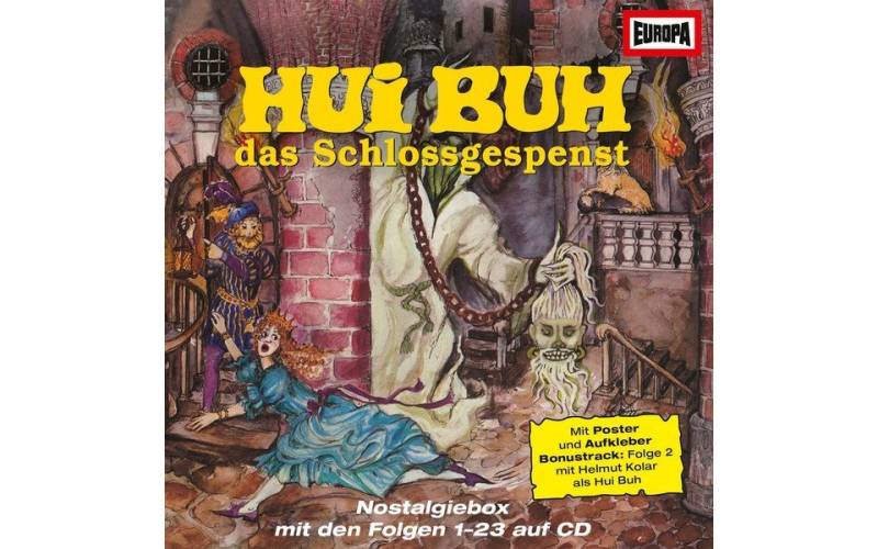 Europa Hörspiel-CD Hui Buh das Schlossgespenst - Nostalgiebox (F.1-23) von Europa