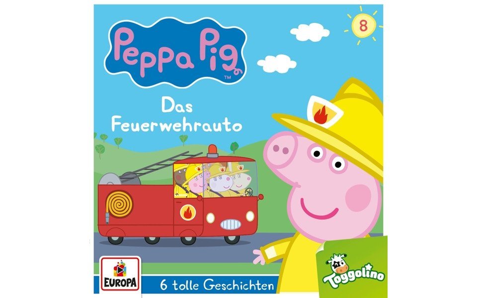 Europa Hörspiel-CD Peppa Pig 08 - Das Feuerwehrauto Europa Hörspiel-CD Peppa Pig 08 - Das Feuerwehrauto von Europa