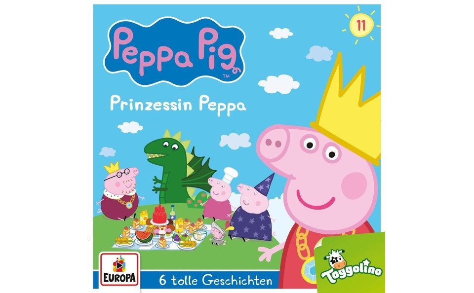 Europa Hörspiel-CD Peppa Pig 11 - Prinzessin Peppa von Europa
