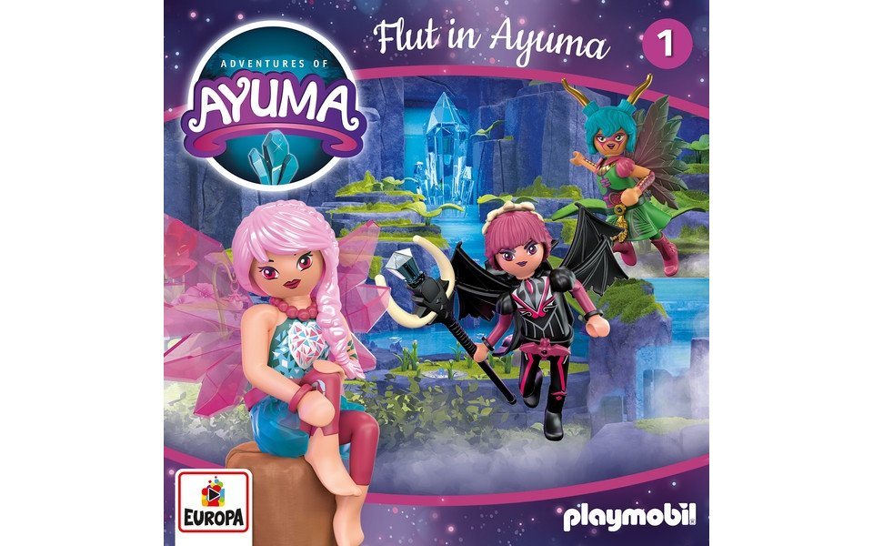 Europa Hörspiel-CD Playmobil Adventures of Ayuma F.1 - Flut in Ayuma von Europa