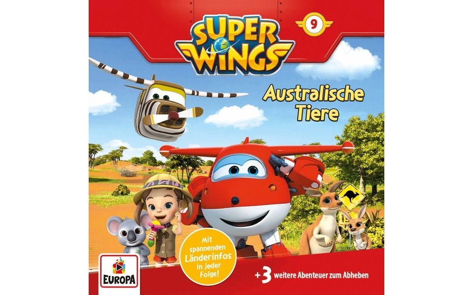 Europa Hörspiel-CD Super Wings F.09 - Australische Tiere Europa Hörspiel-CD Super Wings F.09 - Australische Tiere von Europa