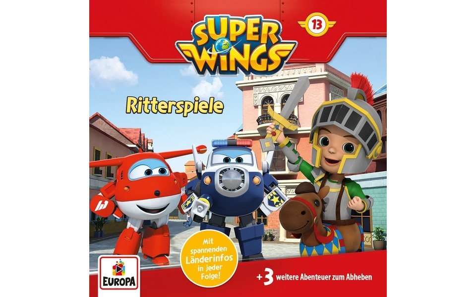 Europa Hörspiel-CD Super Wings F.13 - Ritterspiele Europa Hörspiel-CD Super Wings F.13 - Ritterspiele von Europa