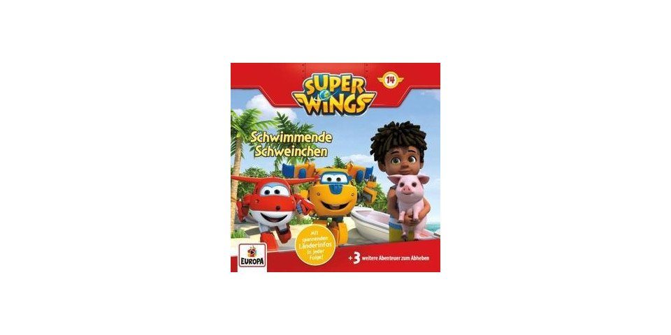Europa Hörspiel-CD Super Wings F.14 - Schwimmende Schweinchen Europa Hörspiel-CD Super Wings F.14 - Schwimmende Schweinchen von Europa