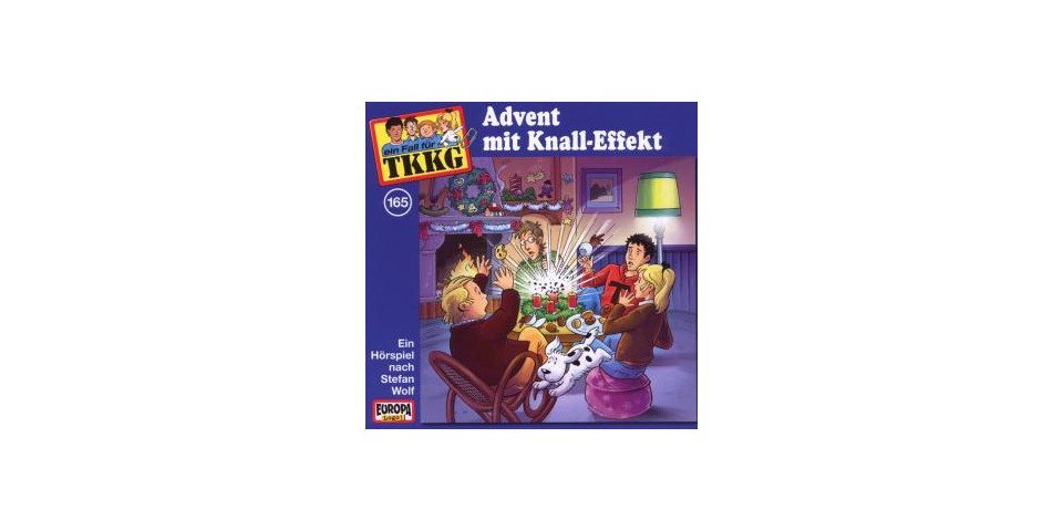Europa Hörspiel-CD TKKG 165 - Advent mit Knall-Effekt Europa Hörspiel-CD TKKG 165 - Advent mit Knall-Effekt von Europa