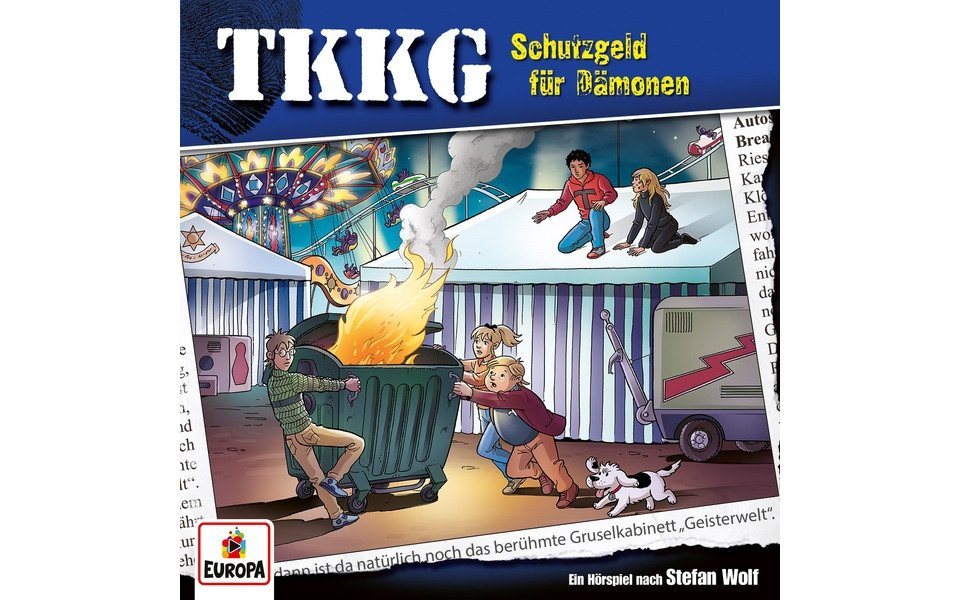 Europa Hörspiel-CD TKKG 218 - Schutzgeld für Dämonen von Europa