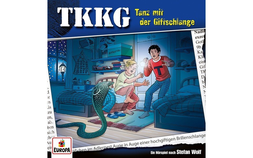 Europa Hörspiel-CD TKKG 225 - Tanz mit der Giftschlange Europa Hörspiel-CD TKKG 225 - Tanz mit der Giftschlange von Europa