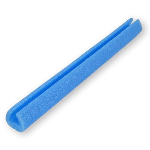 10 Schaumprofile U-Form 15mm/25mm | Kantenschutz Eckenschutz | Stärke: 9mm | Profilhöhe 31-35mm | Länge: 2m | Kantenschoner für stoßempfindliche Produkte bei Lagerung oder Transport von Europack24