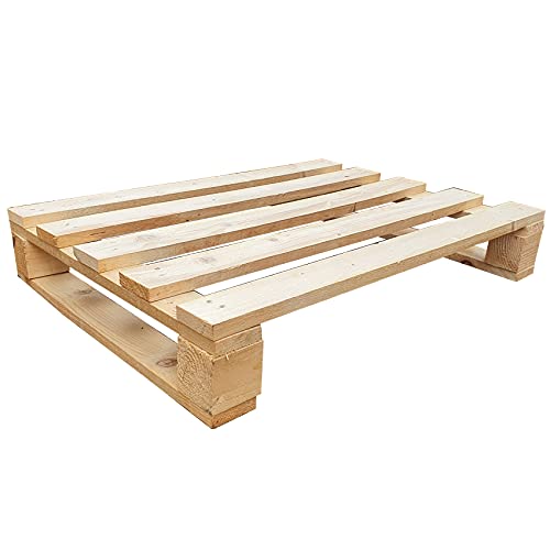 8 Stück Einwegpalette 80×60cm | Vollholz | unbehandelt | nicht tauschfähig von Europack24