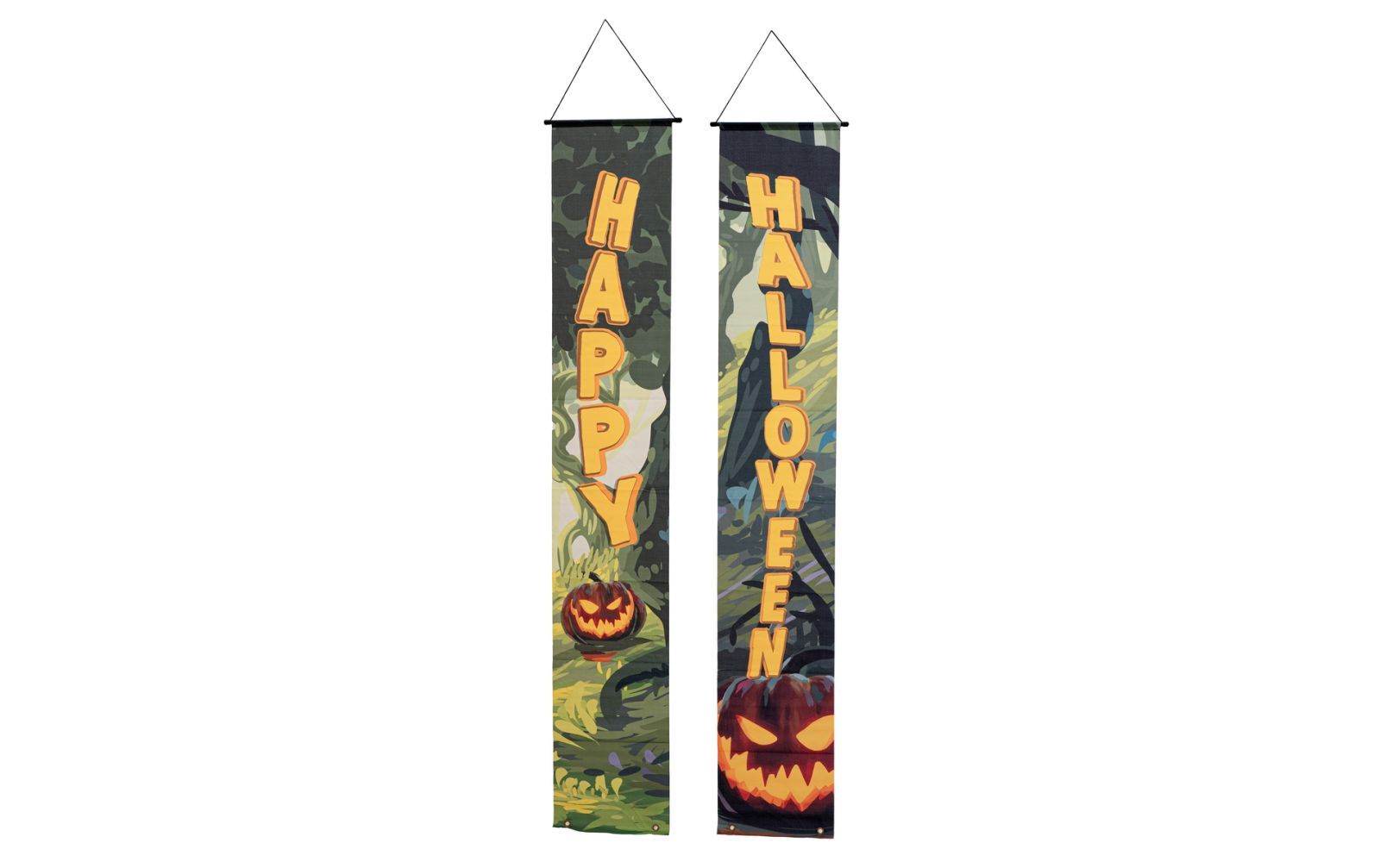 Europalms Halloween Banner, Geisterwald, 2er-Set, 30x180cm Europalms Halloween Banner, Geisterwald, 2er-Set, 30x180cm von Europalms