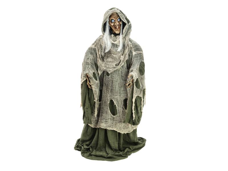 Europalms Halloween Hexe, grün, 145x70x66cm von Europalms