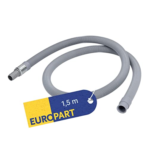 Ablaufschlauchverlängerung 1,5m universal für Waschmaschine Geschirrspüler von Europart